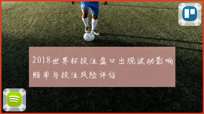 2018世界杯投注盘口出现波动影响赔率与投注风险评估